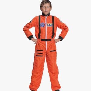 Get Real Gear, Dress up Kids, NASA Astronaut Costume jump suit, size 12-14